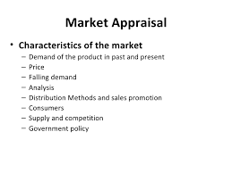 Appraising a Current Market Business Sale Price